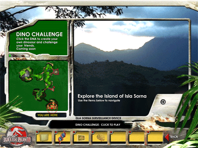 Jurassic Park 3 Dino Challenge